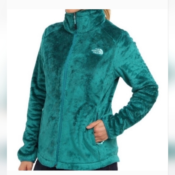 The North Face Tops - North Face Teal Zip-Up Fleece Women's Small